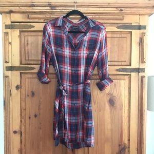 Banana Republic plaid dress size 6